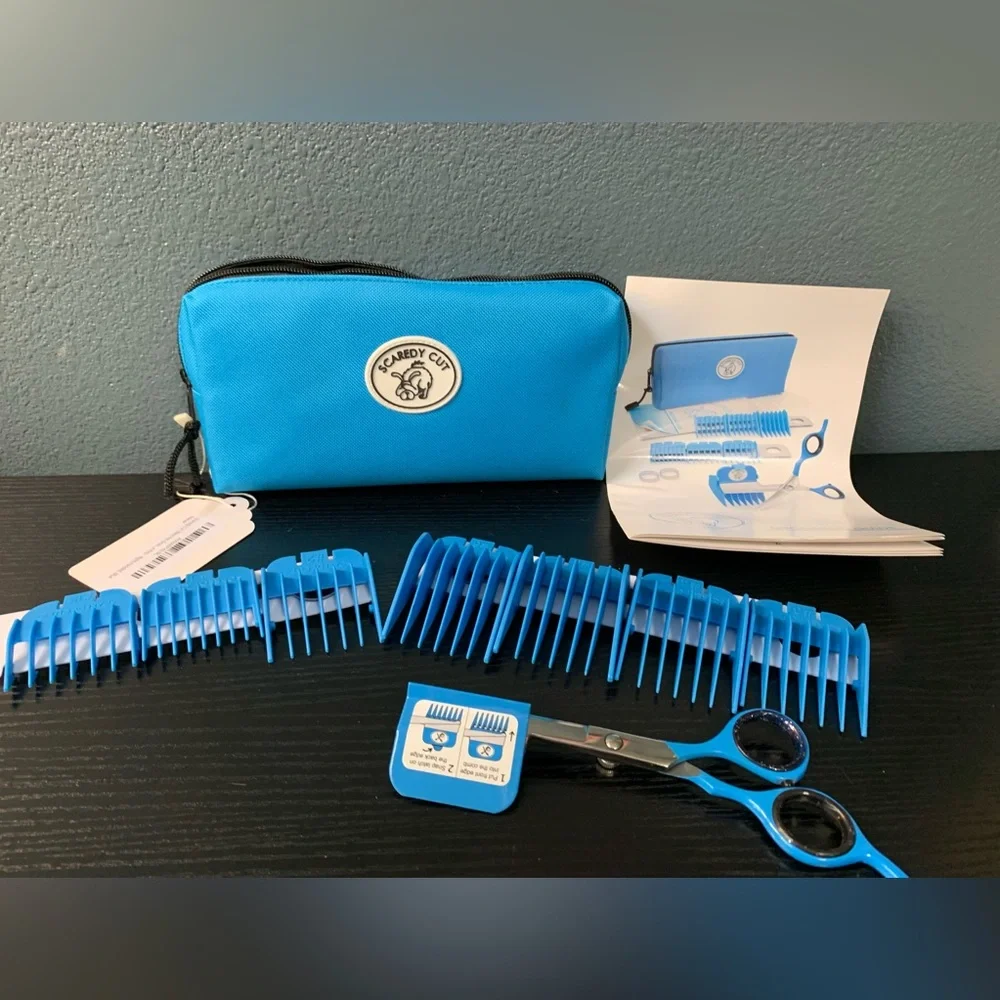 SCAREDY CUT Silent Pet Grooming Kit for Dogs & Cats